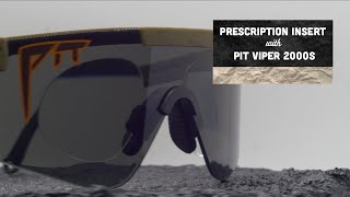 SVED Optical Prescription Insert with Pit Viper The Original 2.0 | Overview, Insertion, and Removal
