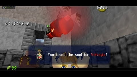 OOT-R  Randomizer - hyper enemy /Boss speed , move so fast its luck lol (No Commentary)