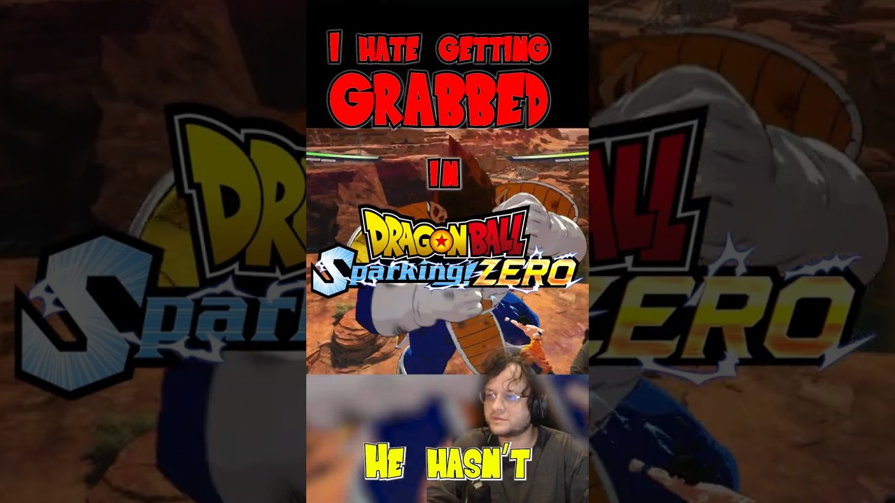 I hate getting grabbed in Dragon Ball Sparking Zero #gaming #dragonball #fightinggames