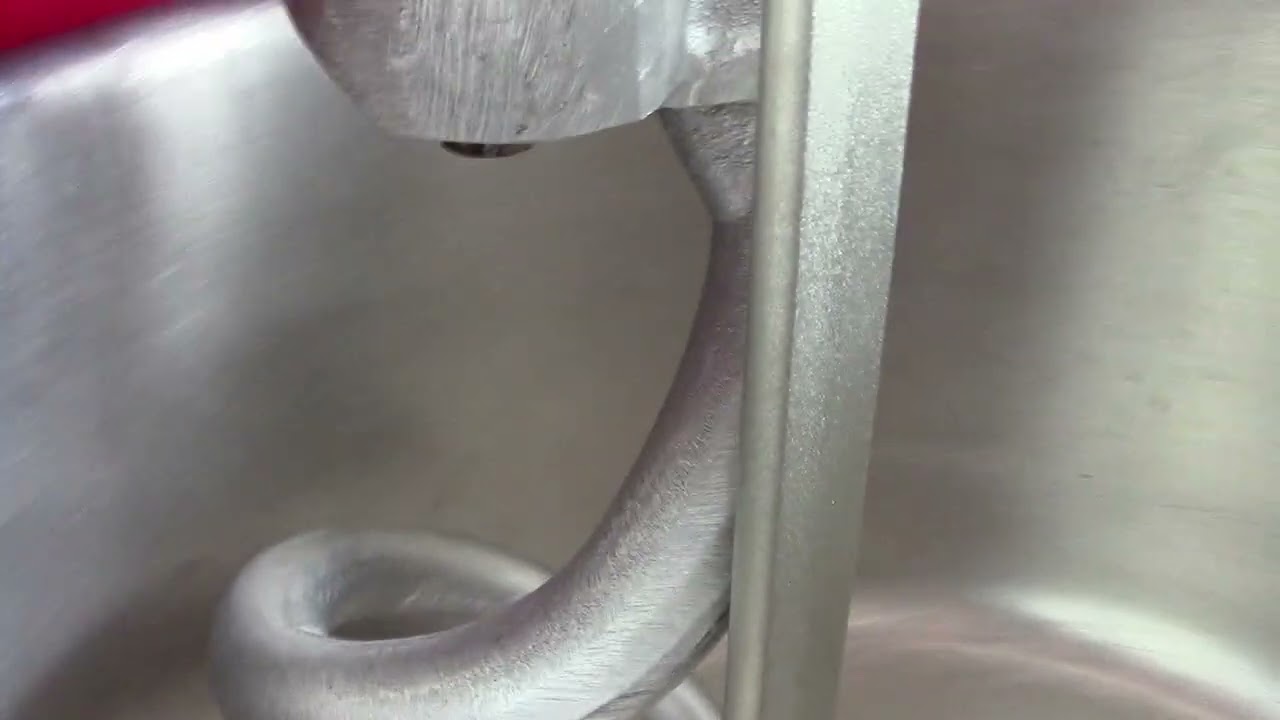 Masseira Braesi 5Kg modificada - amassa até apenas 250 gr de farinha