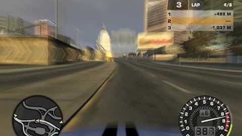 City Perimeter 1:17.78 (No Timebug) Lap Online NFSMW 2005 Porsche Carerra GT + N2O by MJS