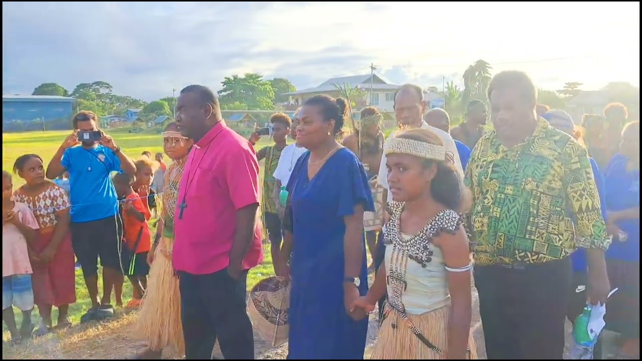 Lunga parish, bishop tour 