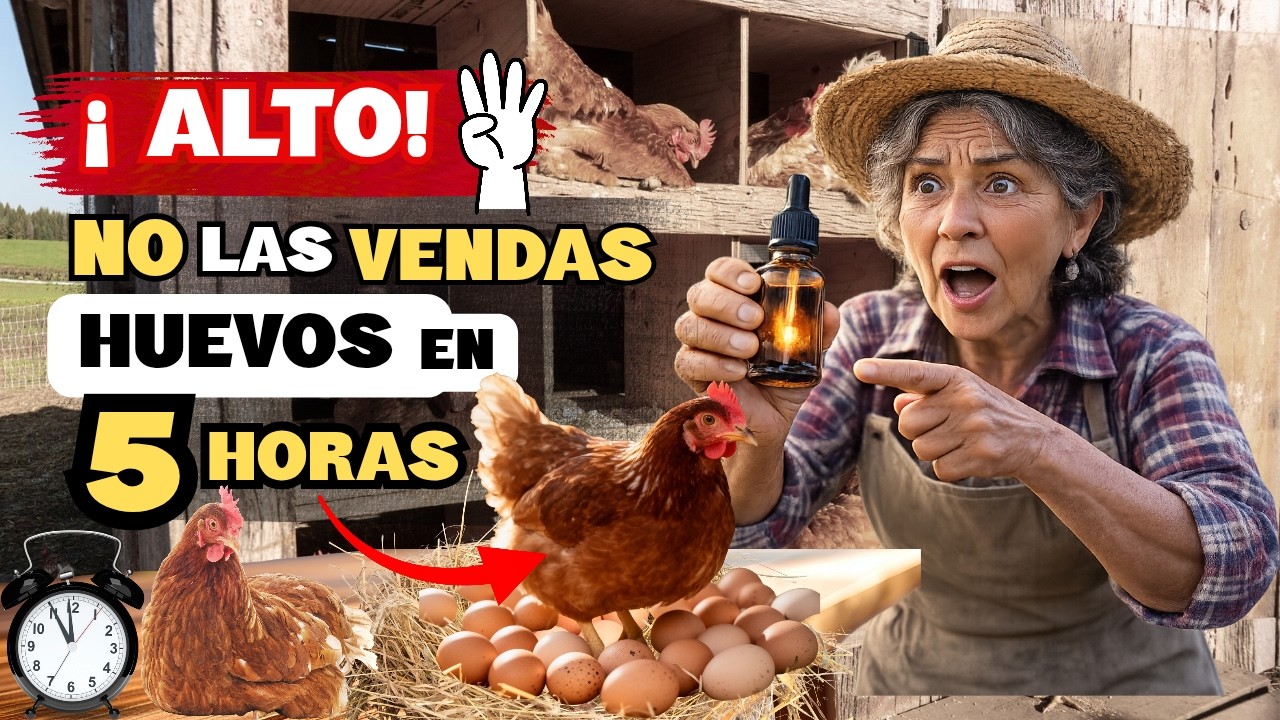 ¡Alto, no las vendas! ¡Este remedio casero hizo que mis gallinas pusieran huevos en 5 horas!