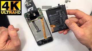 Huawei p30 Lite - Battery Replacement / Замена Аккумулятора