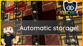 Modded Minecraft SMP ep11 - Automatic Storage System - Obsidian Order Season 3