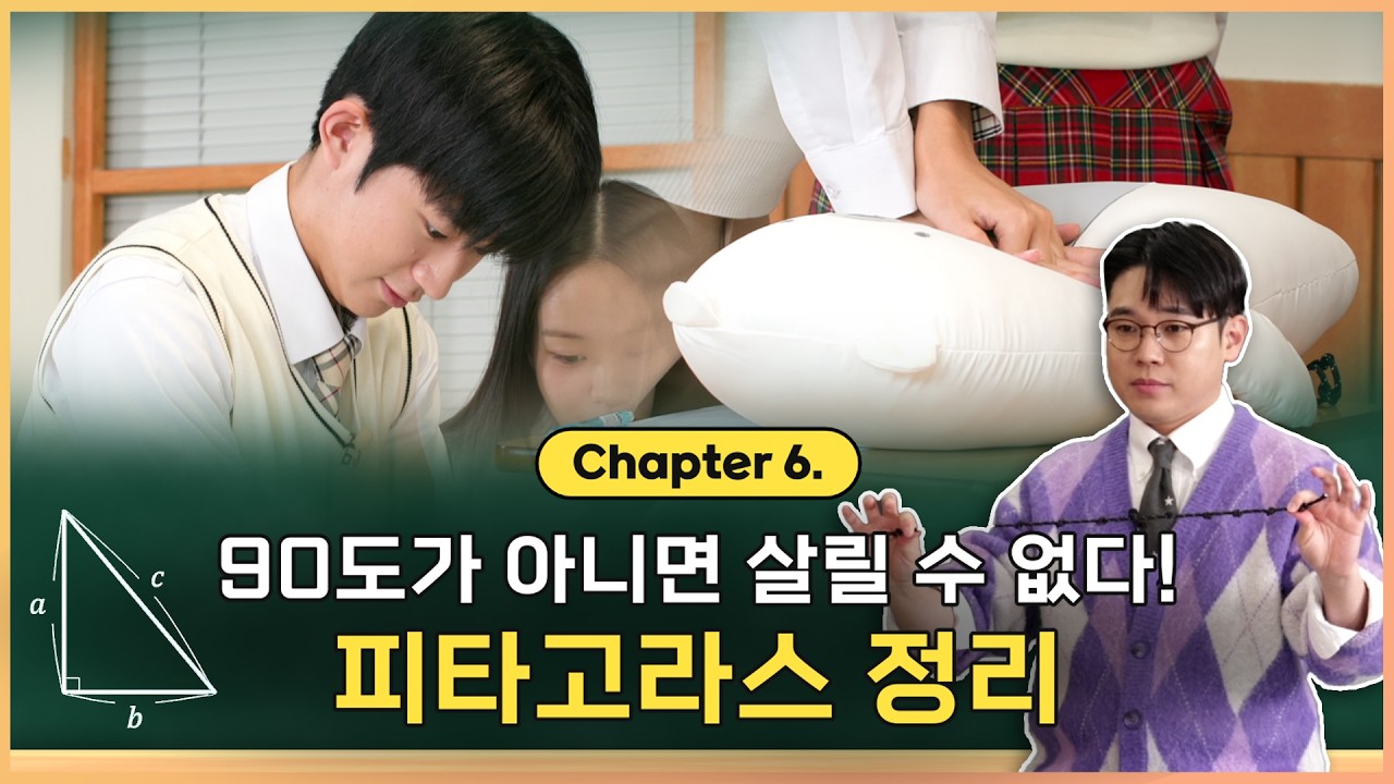 6화｜90도가 아니면 살릴 수 없다! 피타고라스 정리｜EBSMath WHY 2｜#마이린 #EBS김민우 #중학수학