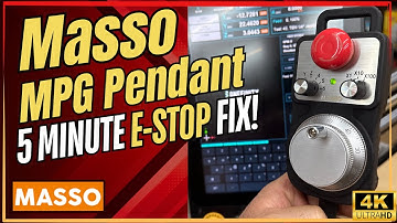 Masso MPG Pendant E-Stop: Reparatie in 5 minuten!