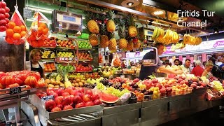 Our visit at la boqueria market 2017 barcelona food spain