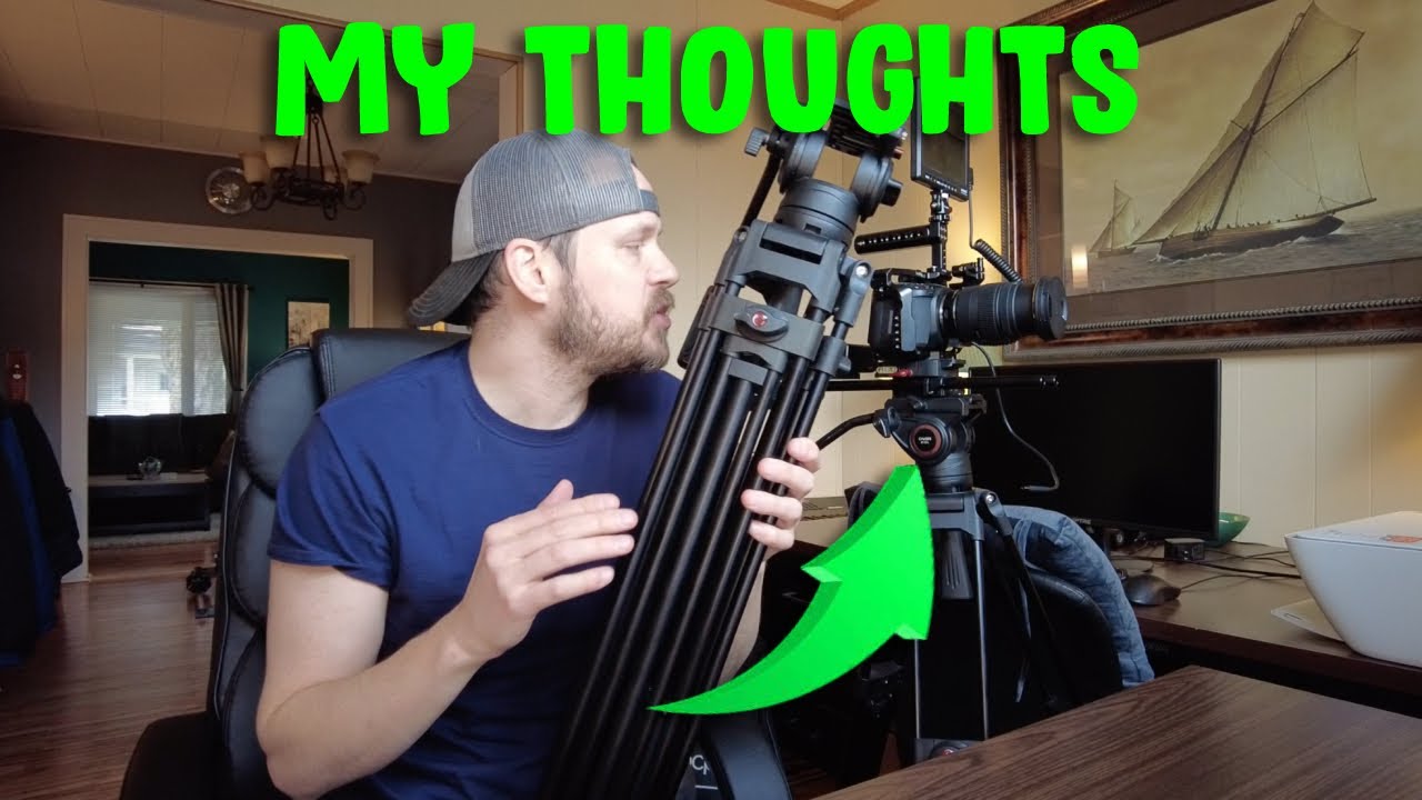 Video Tripod System, Cayer BV30L 72 inch Professional Heavy Duty