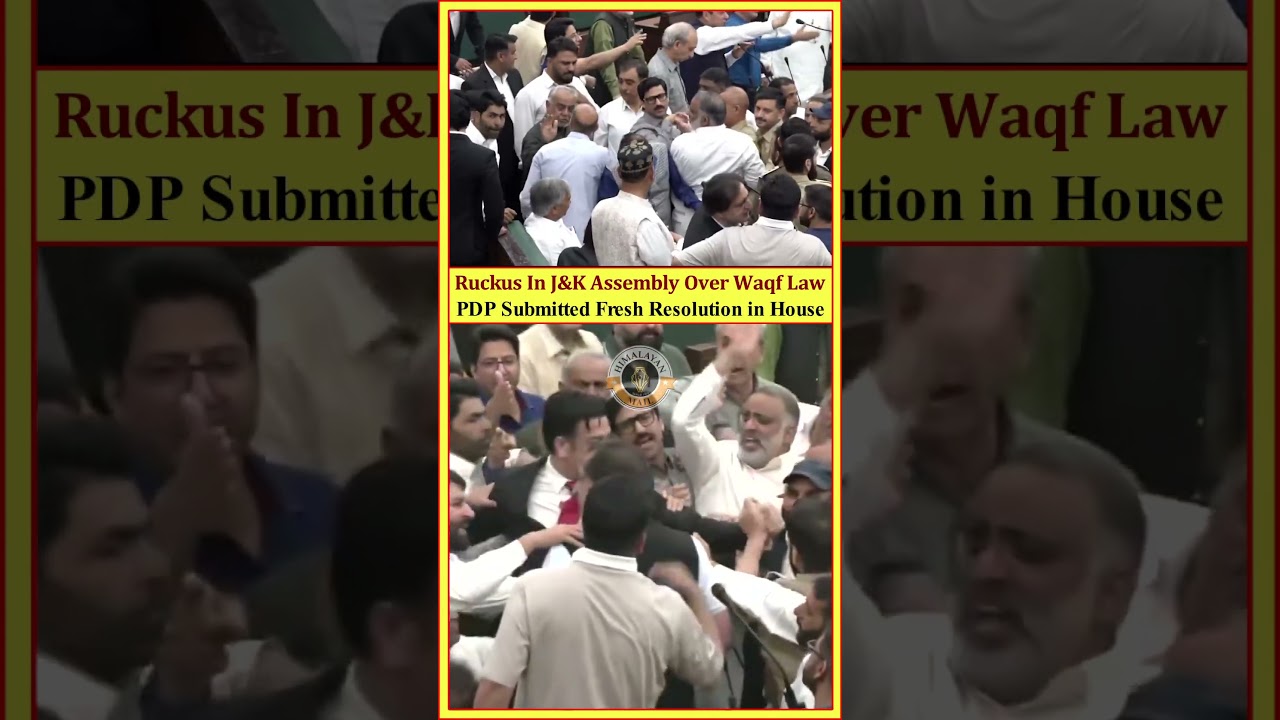 Ruckus In J&K Assembly Over 