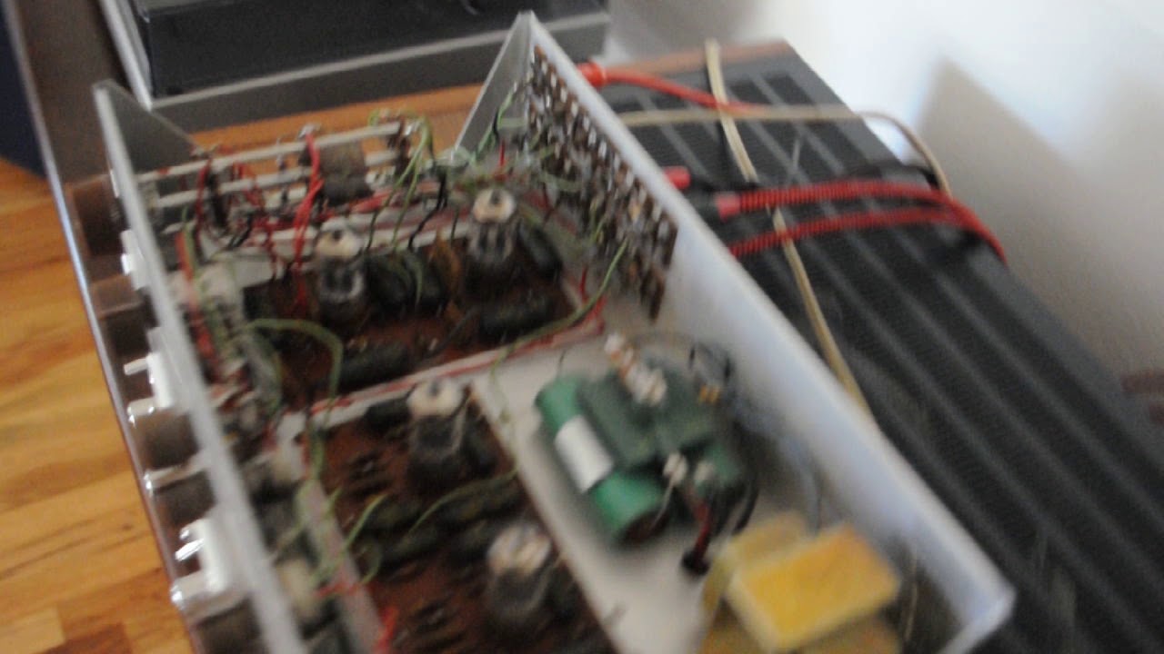 Dynakit Dynaco PAS-2 Preamplifier Tube Powered - YouTube