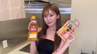 【ほろ酔い】大好きなテキーラ飲みながら大好きな焼きそば作ってみた！