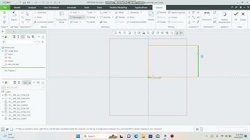 how to draw rectangle in creo | rectangle command in creo | 2d command in Creo #viral #2d #creo