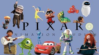 Endgame End Credits - Pixar Characters