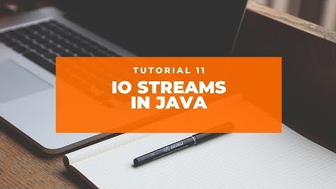 IO Streams in Java(In Telugu) with an example program.