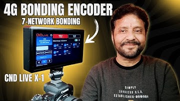 Best Device For Live Stream In Poor Network Areas | CNDLIVE X1 4g Bonding Encoder | Review Unboxing