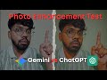 Google Gemini vs ChatGPT: Kaunsa AI Sabse Best Photo Enhance Karta Hai? | Photo Enhancement Test