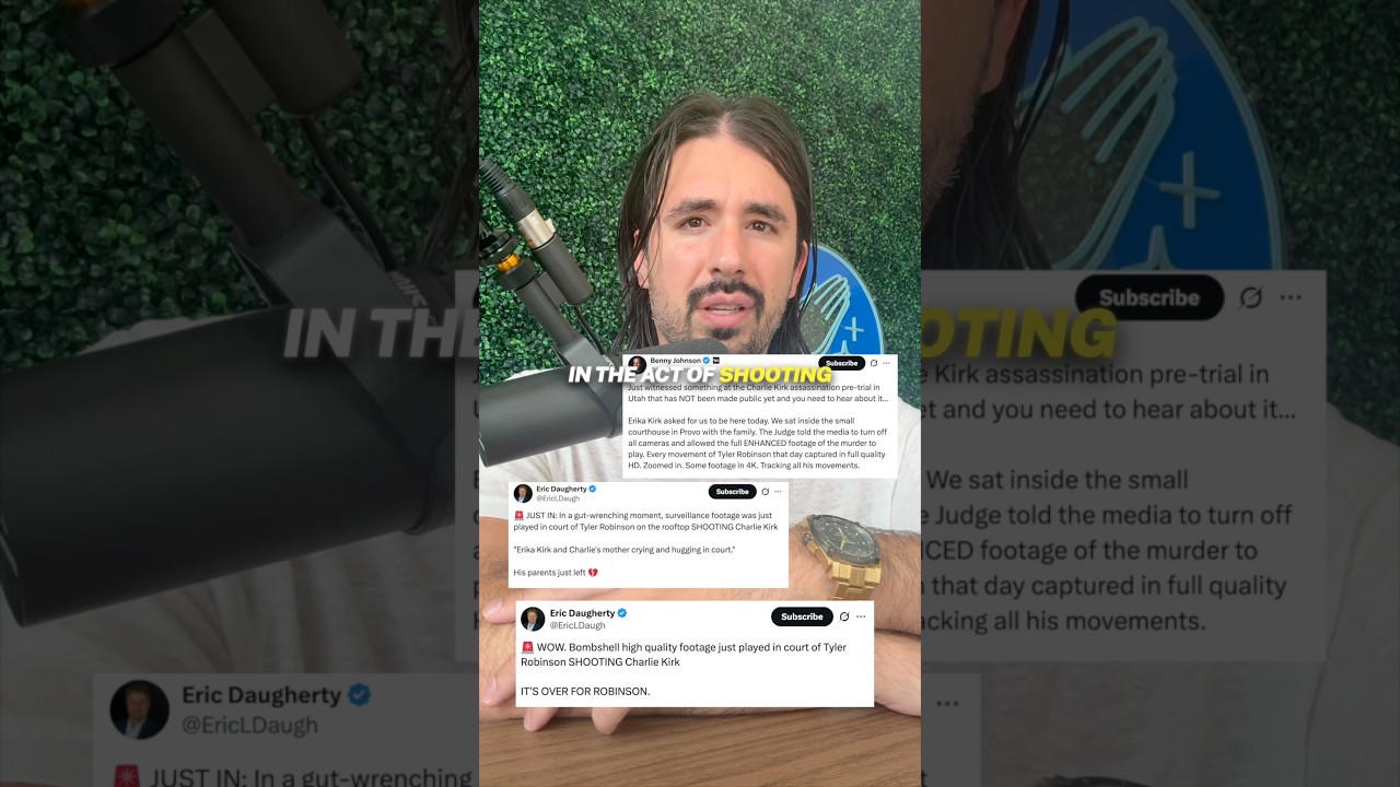 Did The Court Show HD Footage Of Tyler Robinson In The Act Of Shooting Or Are Influencers Lying?