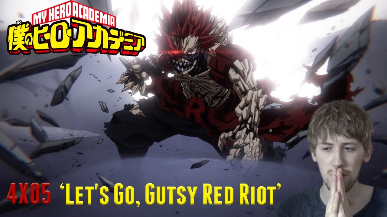 My Hero Academia Season 4 Episode 5 - 'Let's Go, Gutsy Red Riot ...