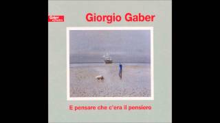Watch Giorgio Gaber Labitudine video