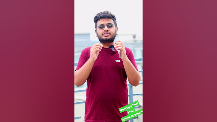 Whatsapp Chat migration from android to iphone