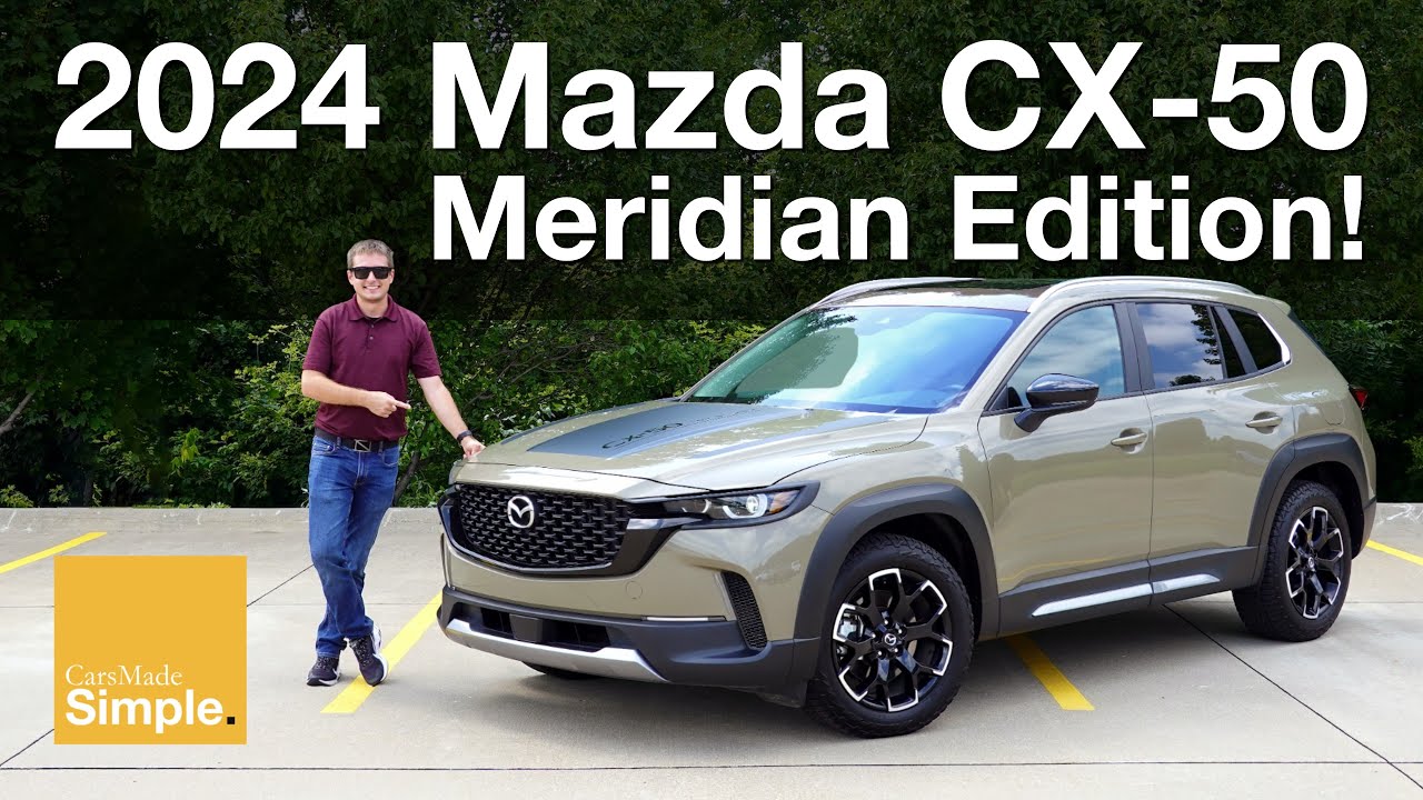 2024 Mazda CX50 Meridian Edition Rugged Looks, OffRoad Ready? YouTube