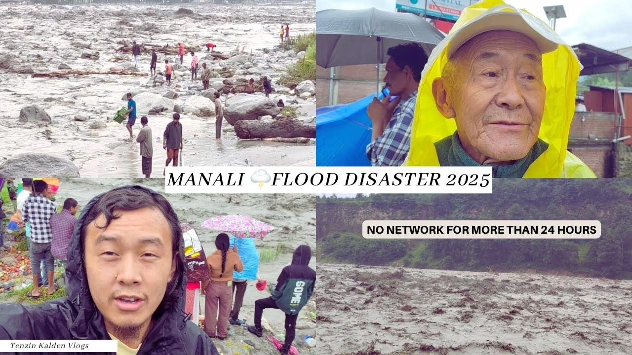 Manali Flood Caught On Camera | Roads Washed Away | Full Reports and Ground Reality | Kullu Manali