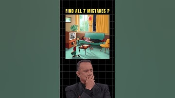 Find the 7 Hidden Mistakes in THIS Image? #shorts #brainteasers #puzzle