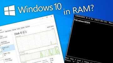 Installing Windows 10 in RAM (the GRUB way) (+real hardware demo)