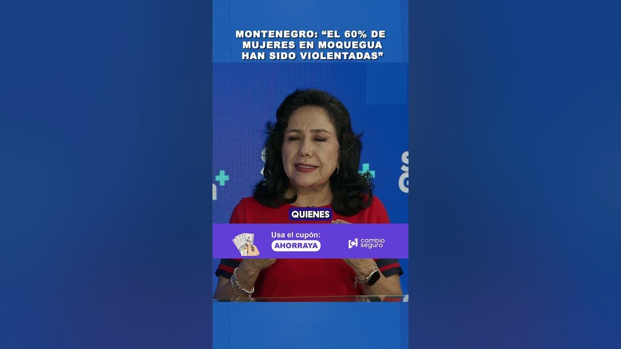 "El 60% de mujeres en Moquegua han sido violentadas y Dina no ha hecho nada” | #SinGuion #shorts