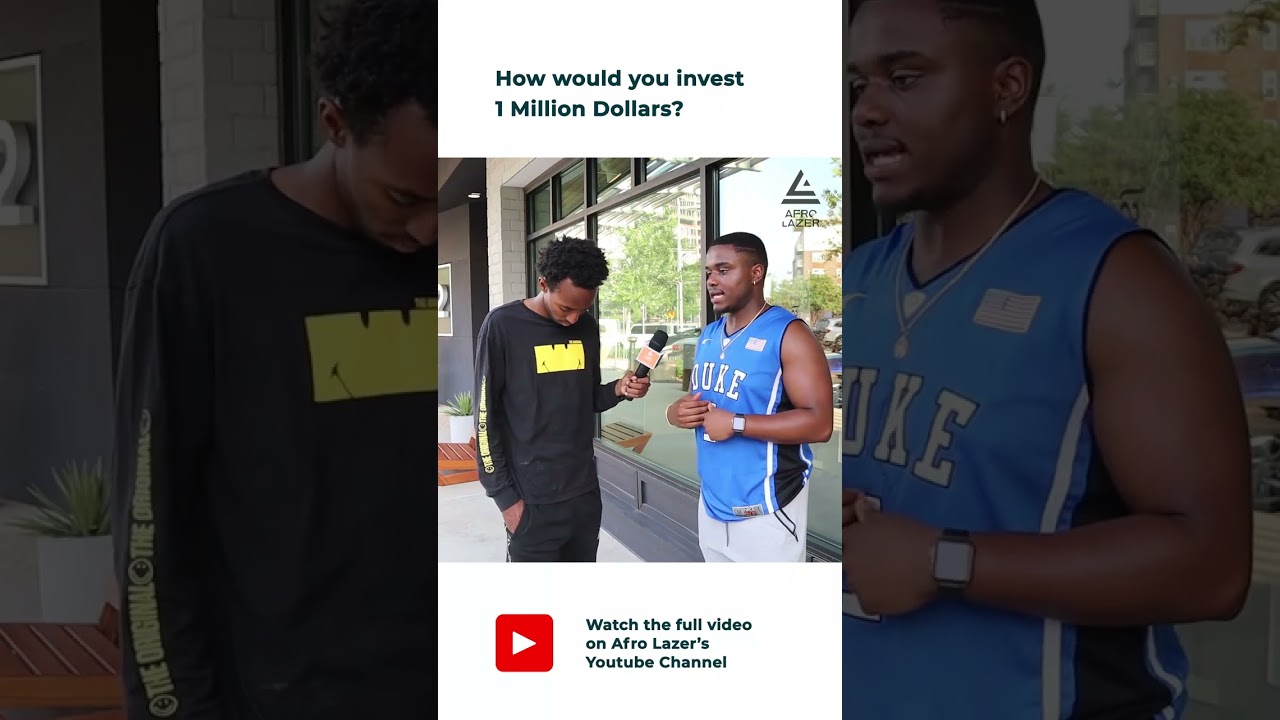 How would you invest 1 million dollars? #shorts