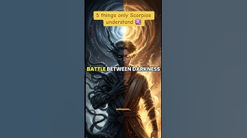 5 things only Scorpios understand ♏