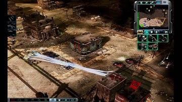 Command & Conquer 3: Tiberium Wars Base Conquering Gameplay HD