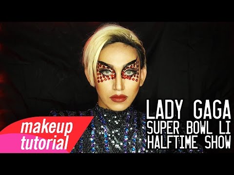 Video: Lady Gagas Make-up Im Super Bowl