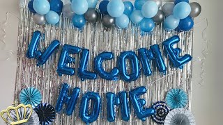 Welcome Home Party Decorations| Surprise Decoration Home Ideas