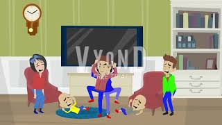 Boris & Doris Beat up Caillou & Classic Caillou/Grounded