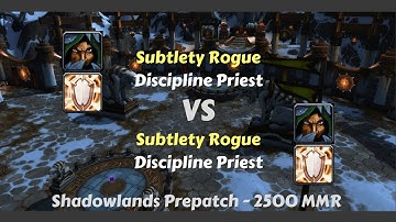 Subtlety Rogue Shadowlands Prepatch - Subtlety Discipline ! Finally !