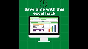 Using Excel Named Range to Save time