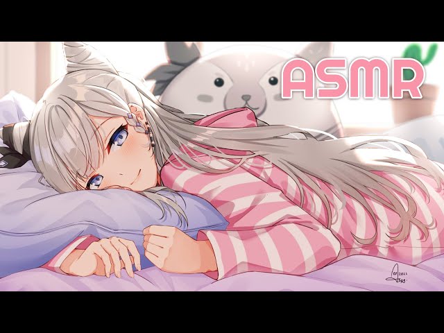 【ASMR】Relax Sleep : Whisper, Ear cleaning, Ear Oil Massageのサムネイル