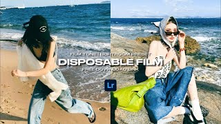 Disposable Camera  Free Lightroom Film Presets Free Dng