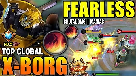 XBORG BEST BUILD 2022 | TOP GLOBAL XBORG GAMEPLAY | MOBILE LEGENDS✓