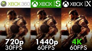 🎮 [4K] Mejorado con 60FPS | Gears of War 2 en Xbox Series S/X [FPS+Resolucio]
