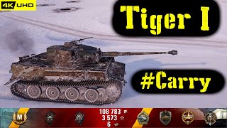 World of Tanks Tiger I Replay - 8 Kills 4.4K DMG(Patch 1.6.1)