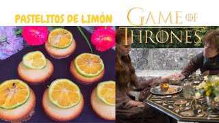 Receta🧁Pastelitos de limón de la serie Juego de Tronos| Pero esto paso 😱 screenshot 1