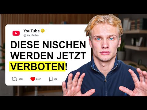 WARNING: These YouTube niches are now ILLEGAL