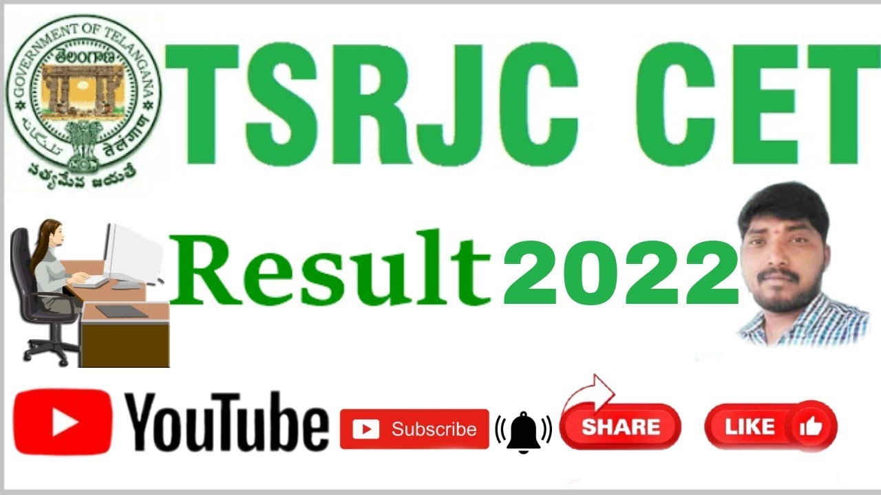 TSRJC CET Results 2022 