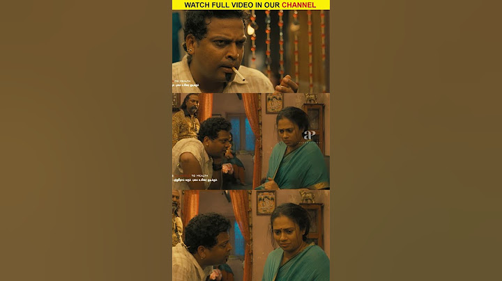 Watch full video 👆 Vidiyum Munn Best Scenes - #vidiyummunn #poojaumashankar #vinothkishan #shorts