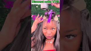 Quick Weave Tutorial: Middle Part Install 2x6 HD Lace Closure