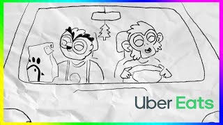 Vanoss Animated Scribbles - Vanoss & Lui's Uber Eats Social Experiment by VanossGamingExtras 173,360 views 7 months ago 1 minute, 29 seconds