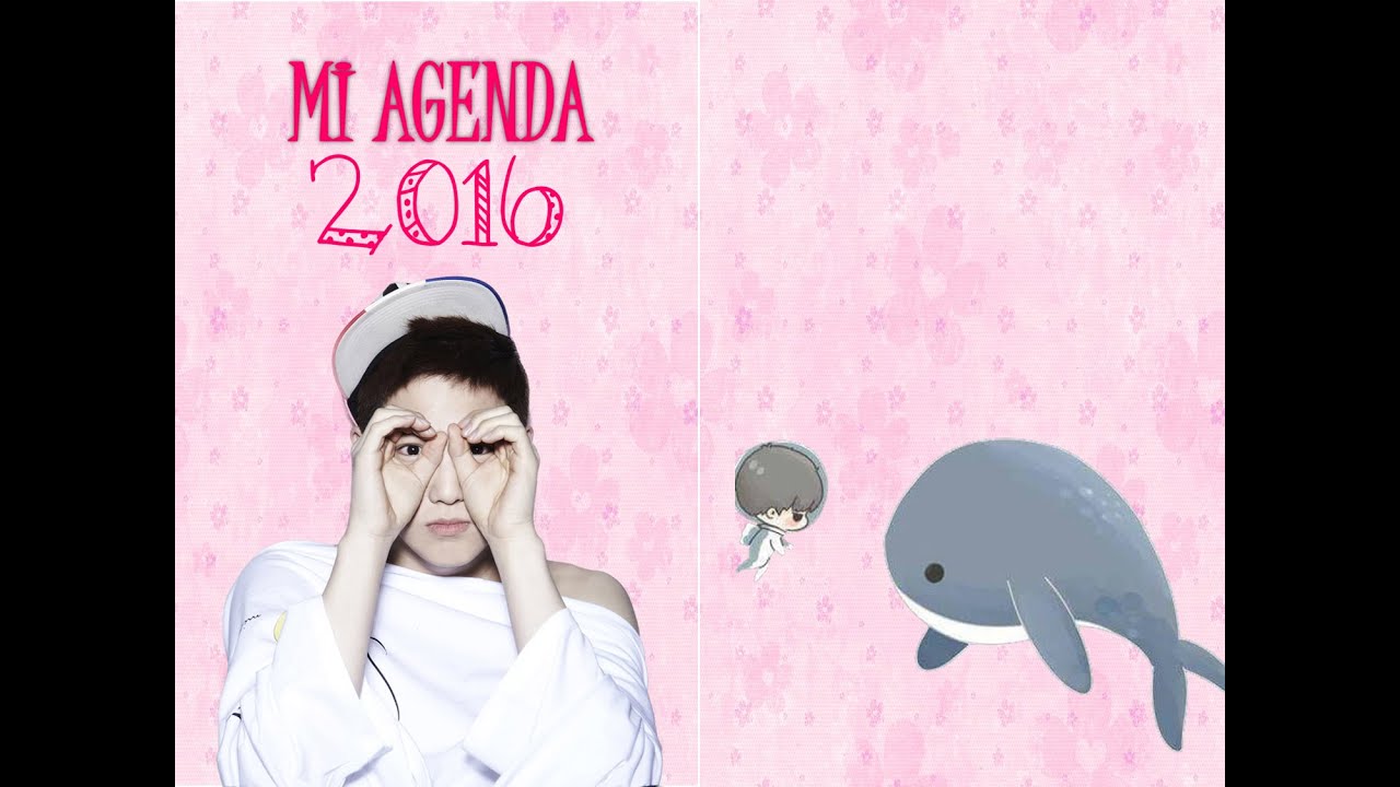 [DESCARGABLE]Agenda 2016 by KPOP STUFF k-pop stars